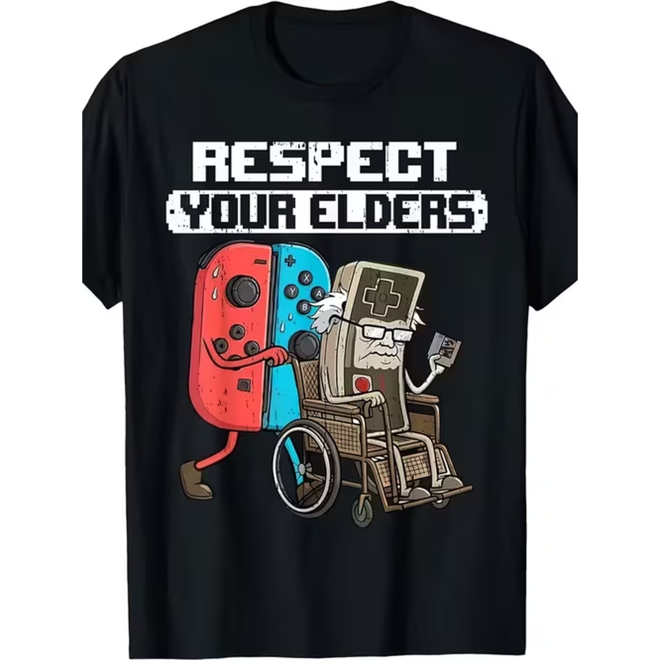 Retro Gaming T Shirt - Camiseta con estampado para hombre, estilo