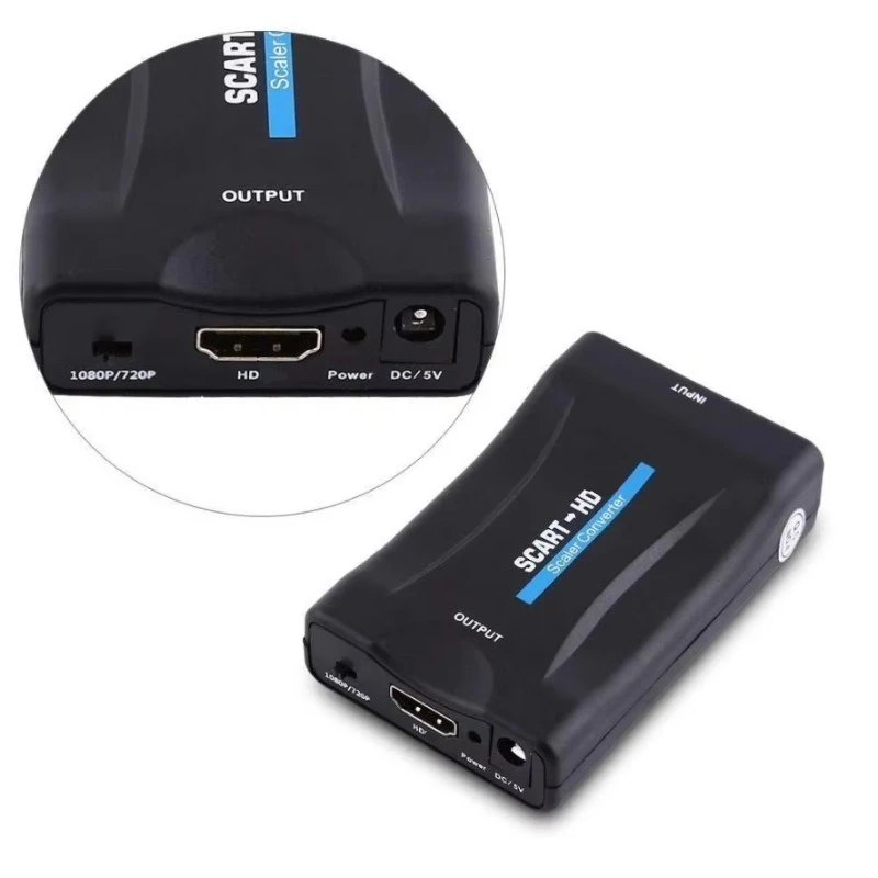 Convertidor de SCART a HD con  - Scart To Hdmi reseña y precio