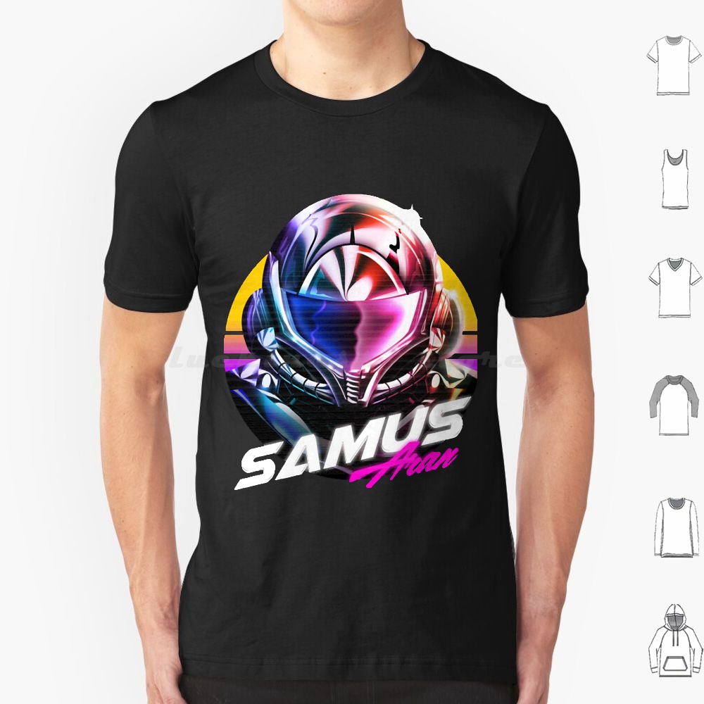 Camiseta de Samus Aran 6xl de  - Retro Gaming T Shirt reseña y precio