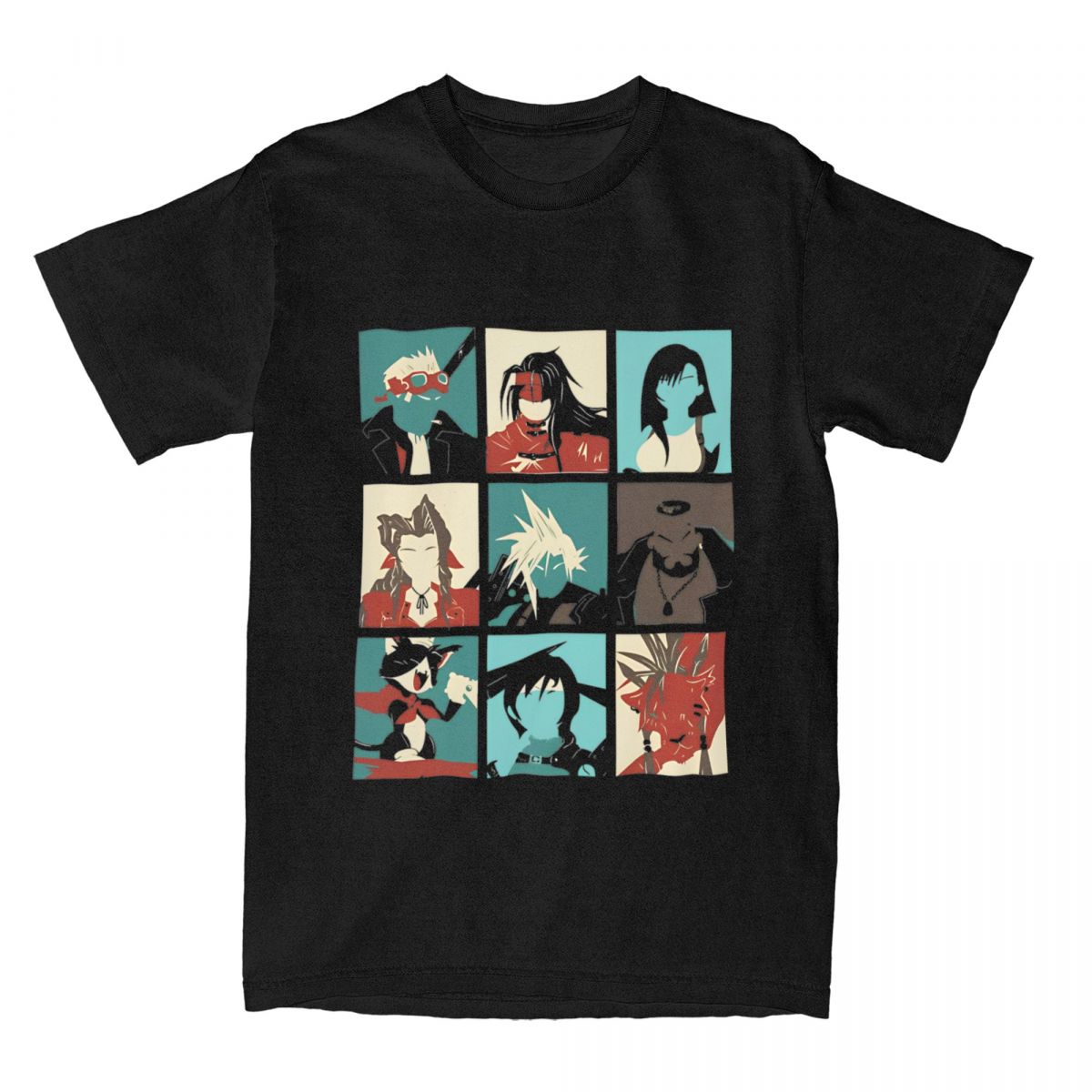 Camiseta de fantasía Final 7 p - Retro Gaming T Shirt reseña y precio